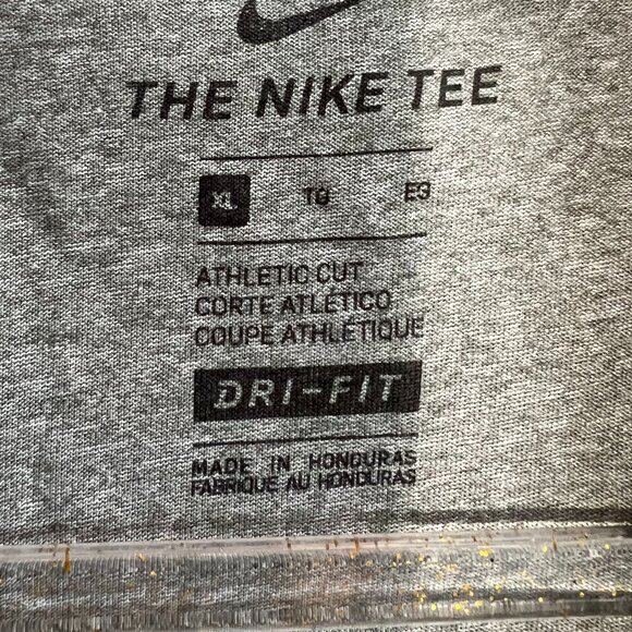 Eagles Nike Tee Dri-fit t-shirt, NFL Equipment Grey Men's XL - Picture 2 of 5